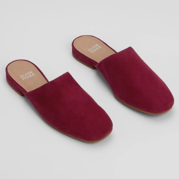 Eileen Fisher Scan Suede Mule - Picture 1 of 5